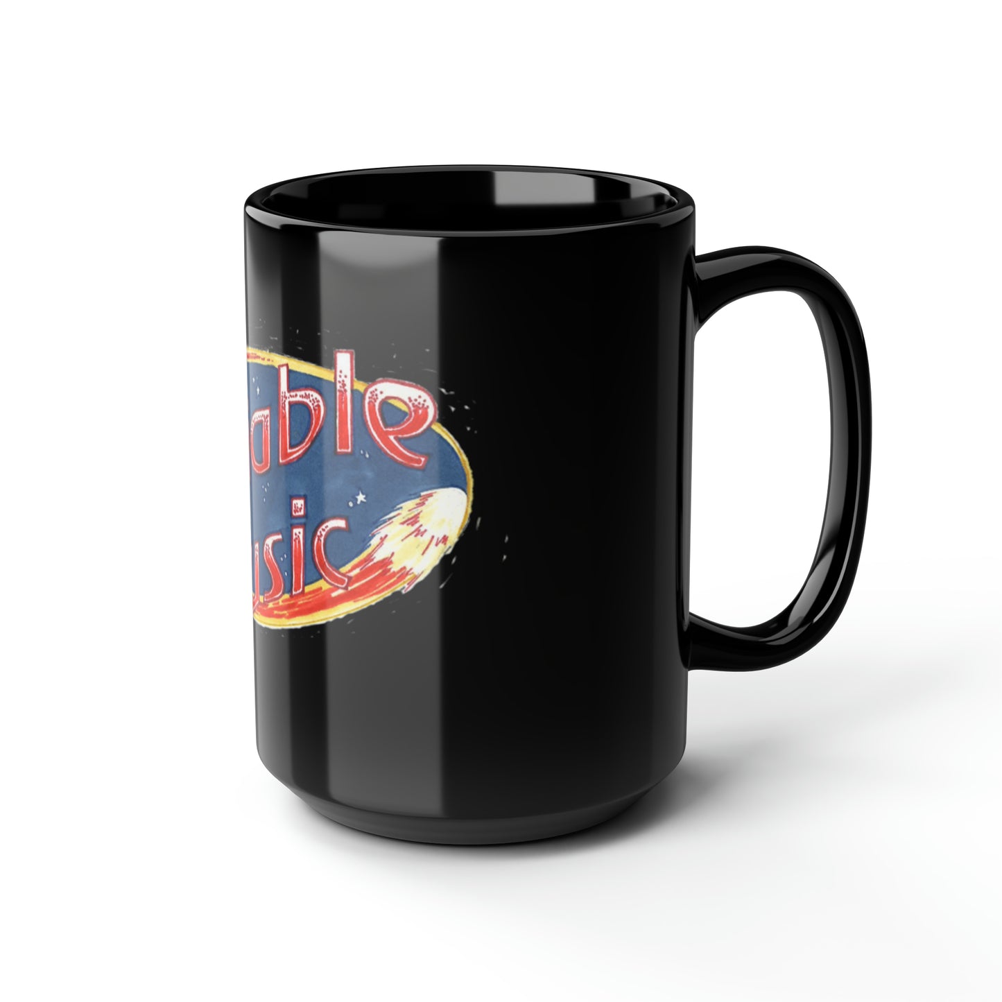 Black Mug, 15oz