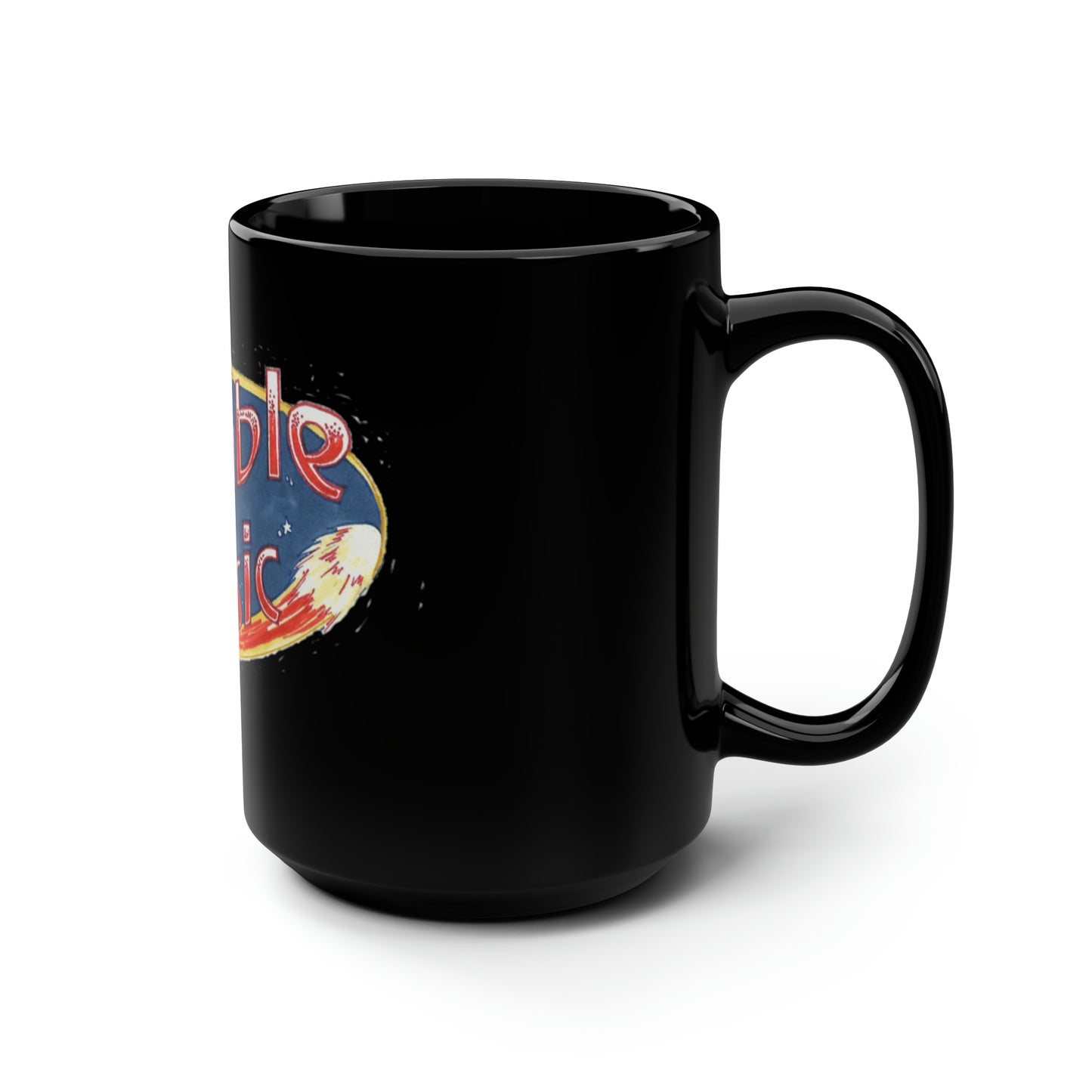 Black Mug, 15oz