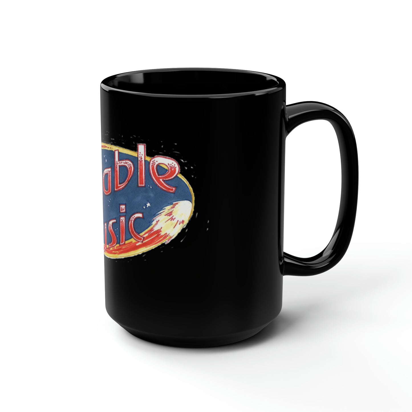 Black Mug, 15oz