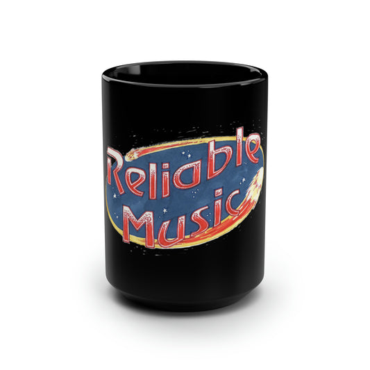 Black Mug, 15oz