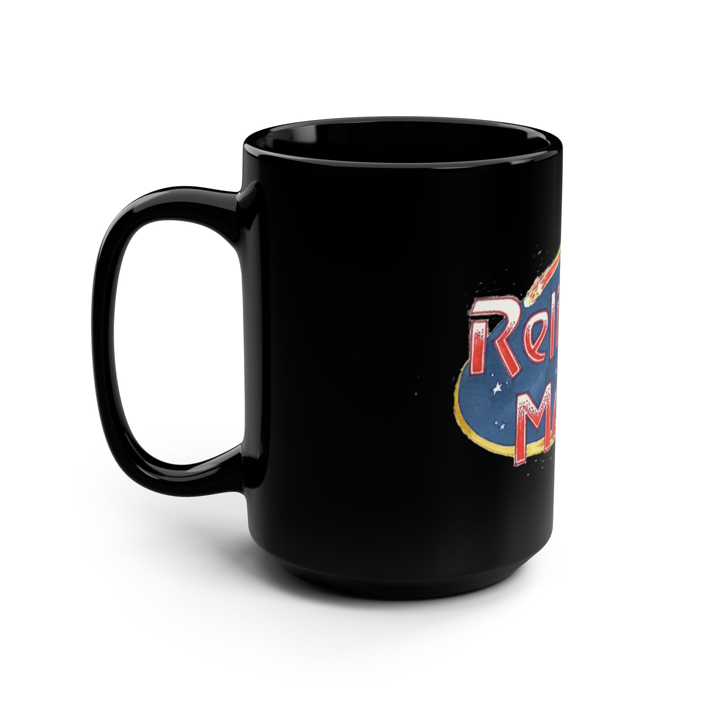 Black Mug, 15oz